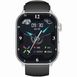 Smartwatch Damski GRAVITY GT28-9 Pasek + Bransoleta Czarno Srebrny - 5