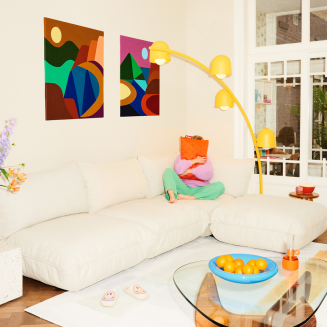  Fatboy Big Lebow Banana Yellow floor lamp - 4