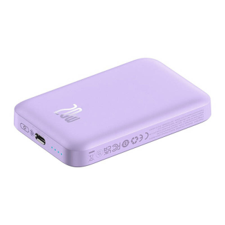 Powerbank mini Baseus 6000 mAh 20W (fioletowy) - 7