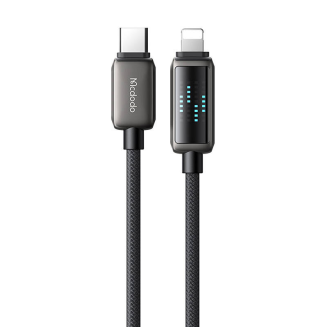 Kabel USB-C do Lightning Mcdodo CA-2630, 36W, wyświetlacz LED, 1.2m - 3
