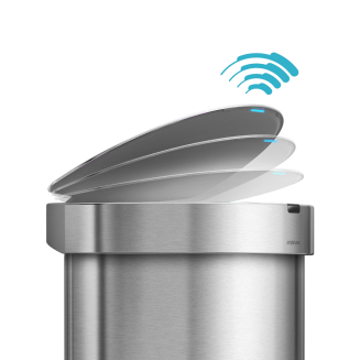  Simplehuman Sensor Liner Pocket 45l touchless basket - 4