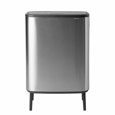 Brabantia Bo Touch Bin 2x30l, matt steel