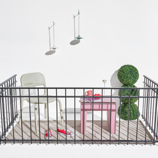  Garden lamp | homemade Fatboy Chap-O Anthracite - 6