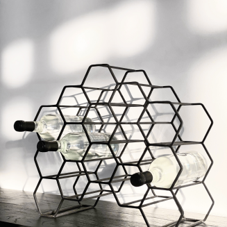 Stojak na wino XLBoom Pico Brass - 4