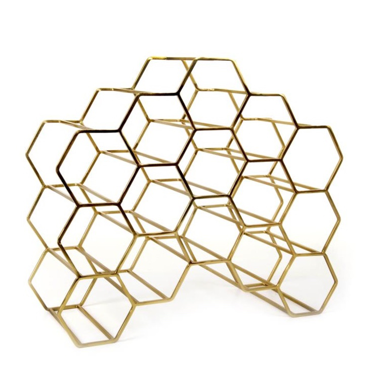 Stojak na wino XLBoom Pico Brass