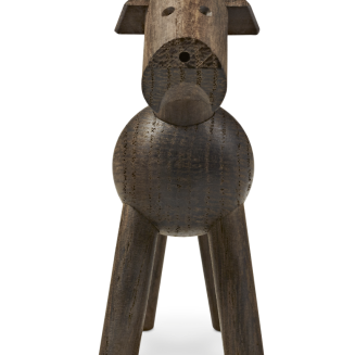  Wooden figurine Kay Bojesen Dog Tim smoked oak - 3