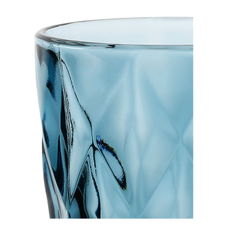  Set of 6 Rose&Tulipani Diamond Blue glasses, 270 ml - 3