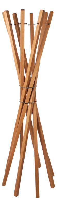  Keilbach Marilyn oak standing clothes rack