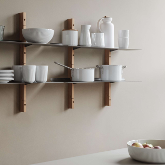  Set of 2 shelves Eva Solo Smile Grey 80x30 cm - 2