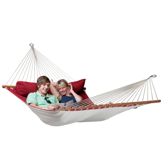  La Siesta Alabama red pepper king size hammock - 2
