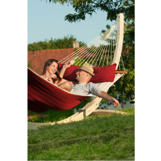  La Siesta Alabama red pepper king size hammock - 6