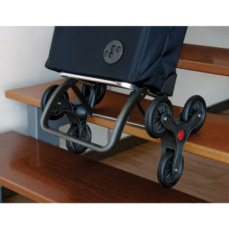 Wózek zakupowy Rolser I-Max Tweed 6L Negro - 12