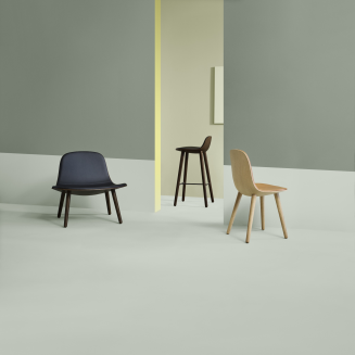 Eva Solo Yuuga chair nature oak & cognac leather - 5