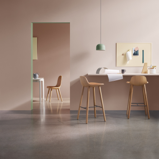 Eva Solo Yuuga chair nature oak & cognac leather - 6