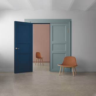 Eva Solo Yuuga chair nature oak & cognac leather - 7