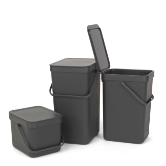  Brabantia Sort&Go sorting basket 6l gray - 6