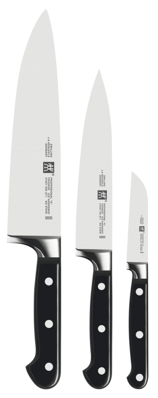  Set of 3 Zwilling Professional S knives