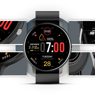 Smartwatch GIEWONT Czarny GW120-2 Pro - 2