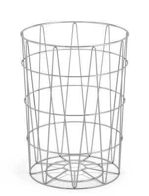 Zack Satone basket 38x30 cm matte