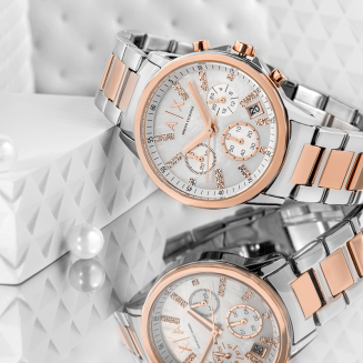 Zegarek Damski ARMANI EXCHANGE Banks Chronograph AX4331 + BOX - 6