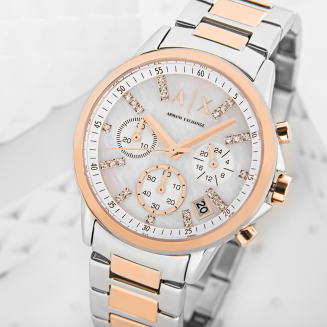 Zegarek Damski ARMANI EXCHANGE Banks Chronograph AX4331 + BOX - 5