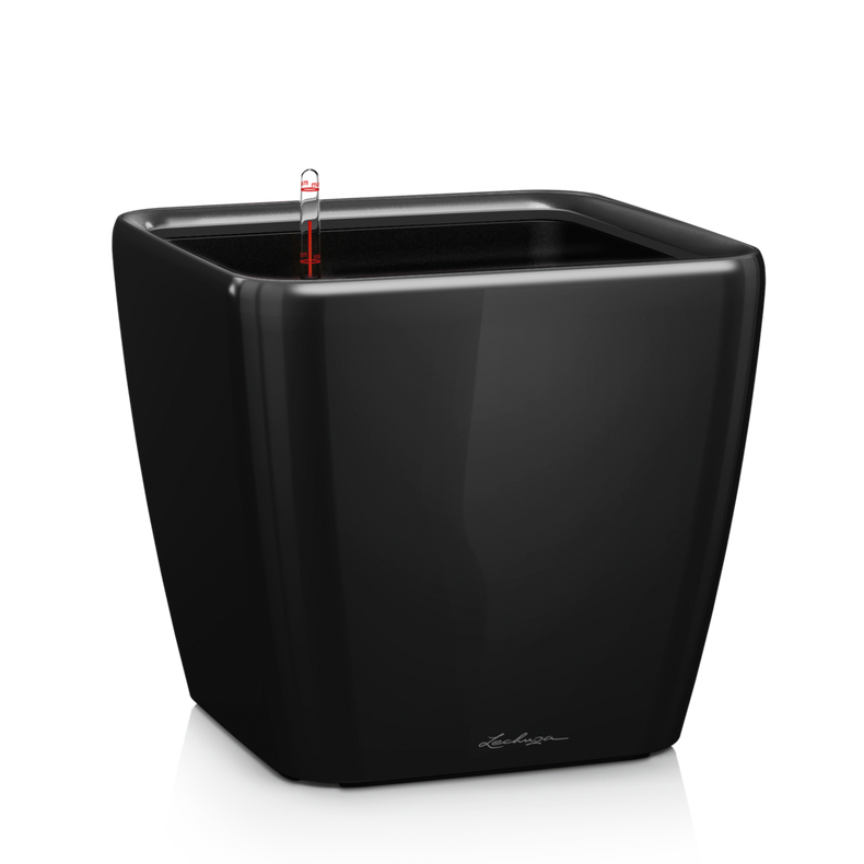  Lechuza Quadro Premium LS 21 flowerpot | 28 | 35 | 43 | 50 gloss black