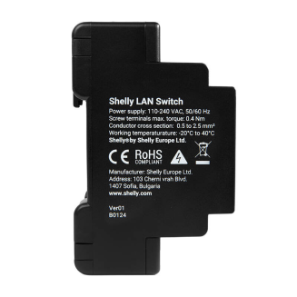 Switch ETHERNET SHELLY LAN Switch 5-portowy - 3
