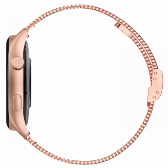 Smartwatch Gravity Różowe Złoto Pasek + Bransoleta GT11-5 - 8