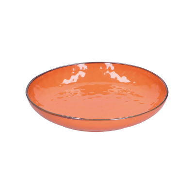  Rose&Tulipani | Set of 2 Concerto Arancione round bowls - Orange, 30 cm