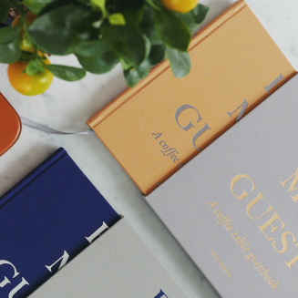 Księga Gości - Beige/Yellow | PRINTWORKS - 2