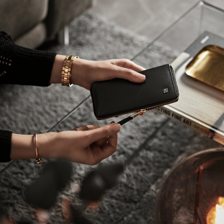  Zwilling Twinox Gold manicure set, black leather case, 5 pieces - 9