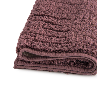 Dywanik łazienkowy Sorema Ribbon Marsala 50x80 cm - 2