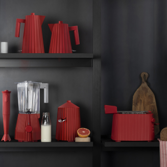 Alessi Plisse red citrus juicer - 3