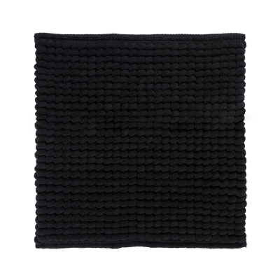  Aquanova Axel Black bathroom rug 60x60 cm