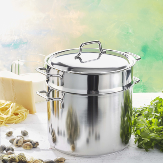  Tall pot with lid Demeyere Apollo 7 - 8 ltr - 2