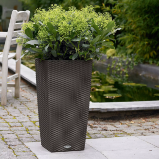  Lechuza Cubico Cottage 30 planter | 40 light gray - 9