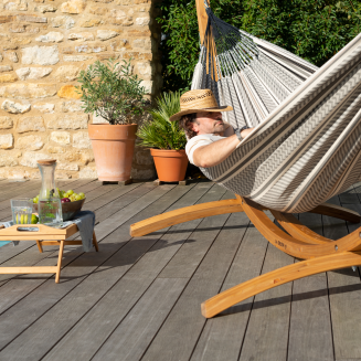  La Siesta Elipso Nature double hammock stand - 6