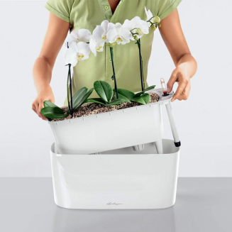 Lechuza plant pot Delta 10 | 20 taupe gloss - 9