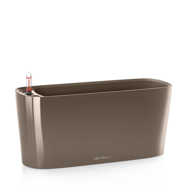  Lechuza plant pot Delta 10 | 20 taupe gloss