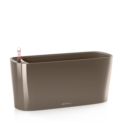  Lechuza plant pot Delta 10 | 20 taupe gloss