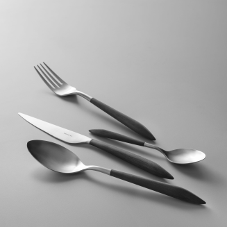Zestaw sztućców Casa Bugatti Ares Black Matt 24 elementy - 3
