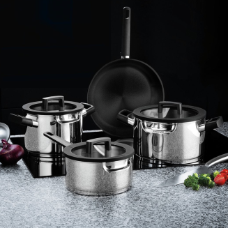 Zestaw garnków BergHOFF Uqonic Downdraft 7 częściowy - 8
