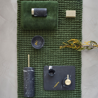 Aquanova Axel Graphite bathroom rug 60x100 cm - 6