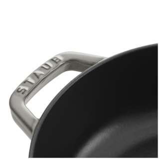  Deep stewing pan with lid Staub - 24 cm, Graphite - 4