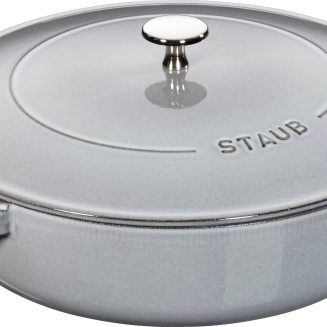  Deep stewing pan with lid Staub - 24 cm, Graphite - 2