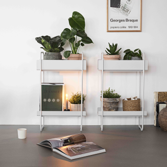 Zone Denmark A-Console Soft Grey 55 cm metal console - 4