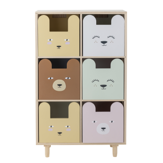 Regał z szufladami Bloomingville MINI Calle 55x88x25 cm - 12