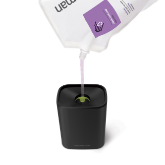 Dozownik do mydła z pompką Simplehuman 473 ml czarny - 2