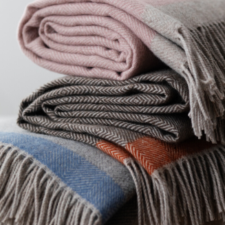 Koc Lapuan Kankurit RAUHA white-beige 130x180 cm - 3