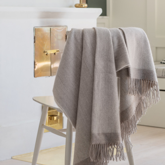 Koc Lapuan Kankurit RAUHA white-beige 130x180 cm - 2